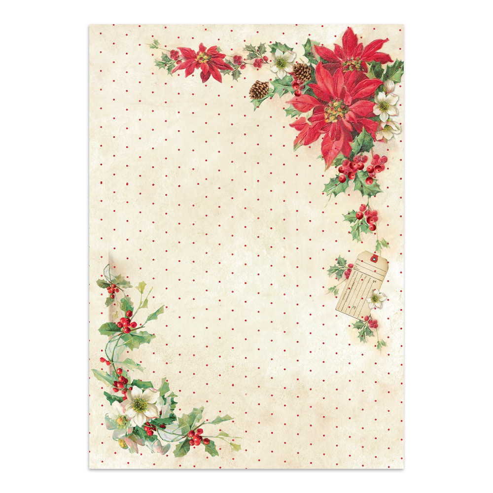 Stamperia – Junk Journal – adesivi, ritagli e sfondi - Classic Christmas - immagine 30