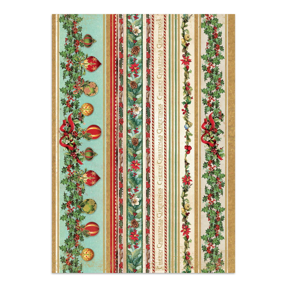 Stamperia – Junk Journal – adesivi, ritagli e sfondi - Classic Christmas - immagine 35