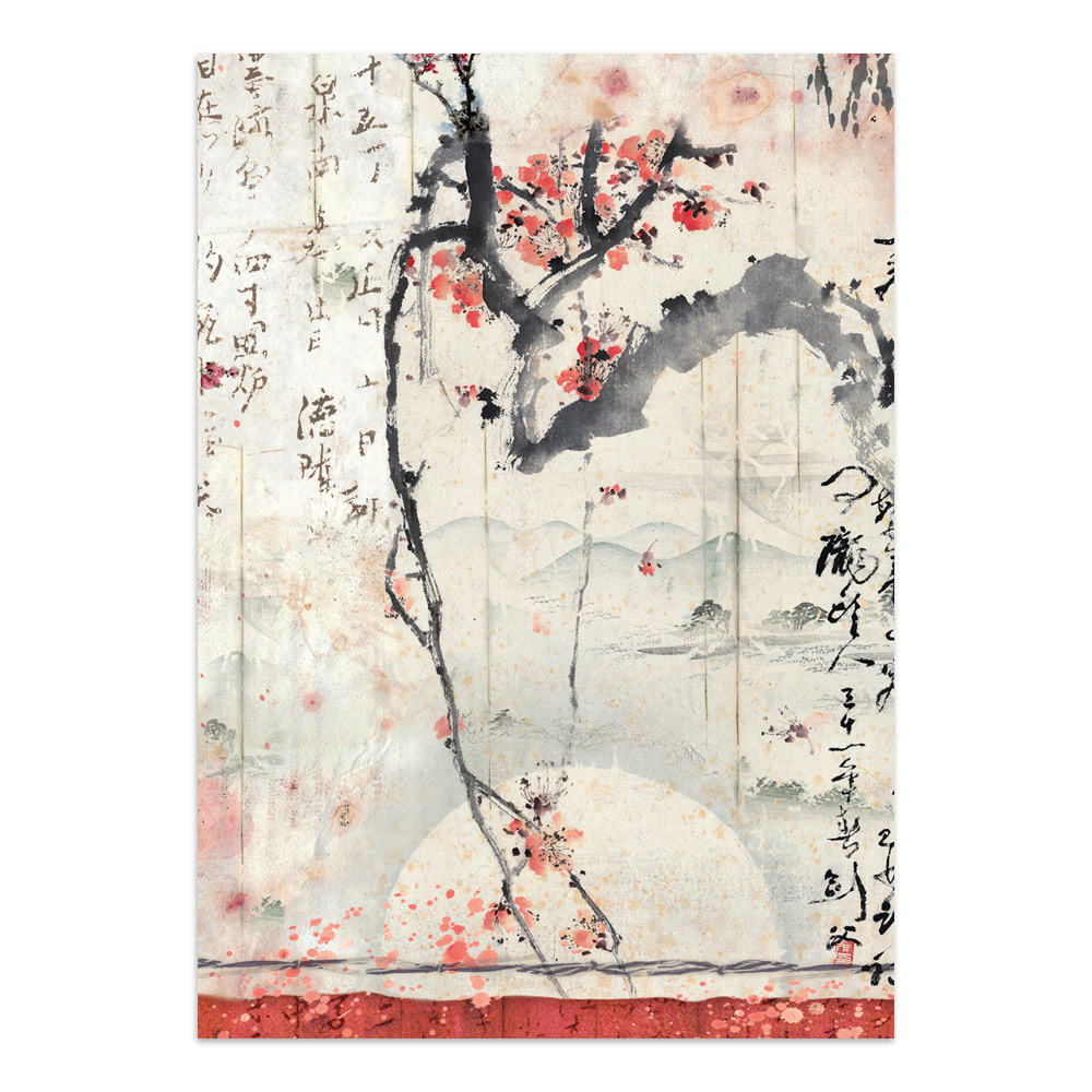 Stamperia – Junk Journal – adesivi, ritagli e sfondi - Oriental Garden - immagine 4