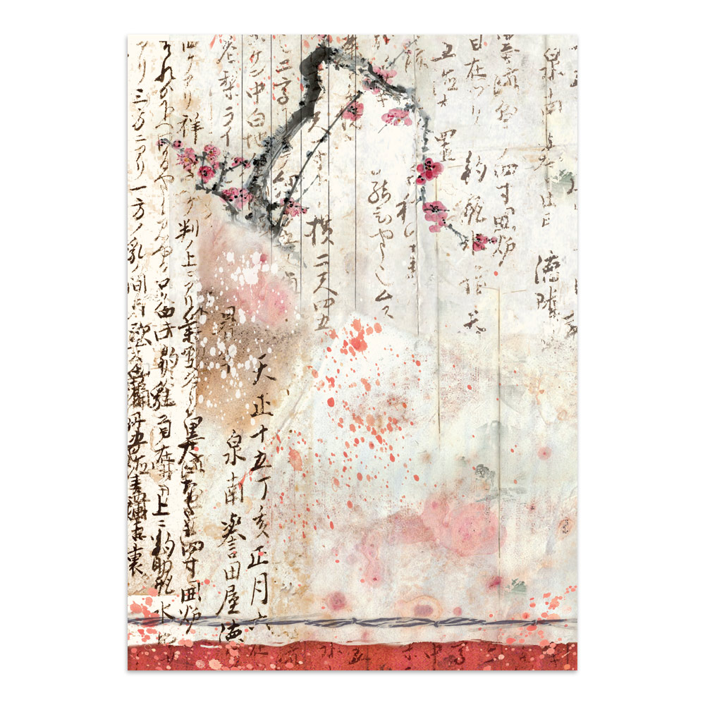 Stamperia – Junk Journal – adesivi, ritagli e sfondi - Oriental Garden - immagine 5