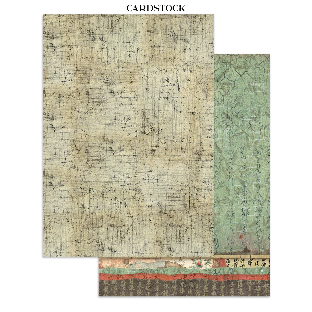 Stamperia – Junk Journal – adesivi, ritagli e sfondi - Oriental Garden - immagine 13