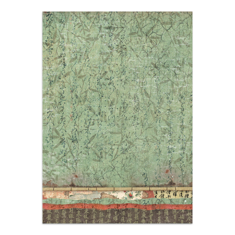 Stamperia – Junk Journal – adesivi, ritagli e sfondi - Oriental Garden - immagine 15