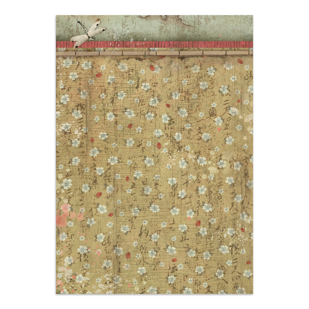 Stamperia – Junk Journal – adesivi, ritagli e sfondi - Oriental Garden - immagine 18