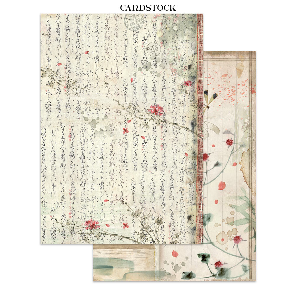 Stamperia – Junk Journal – adesivi, ritagli e sfondi - Oriental Garden - immagine 21