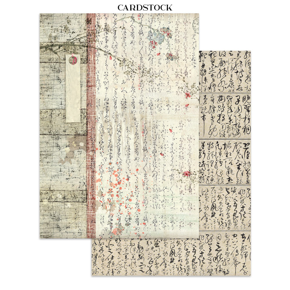 Stamperia – Junk Journal – adesivi, ritagli e sfondi - Oriental Garden - immagine 24