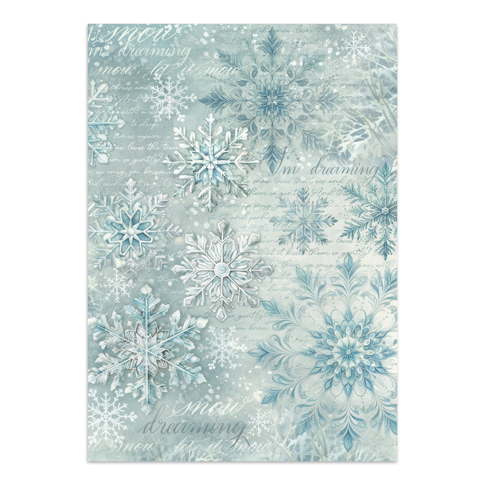Stamperia – Junk Journal – adesivi, ritagli e sfondi - White Christmas - immagine 34