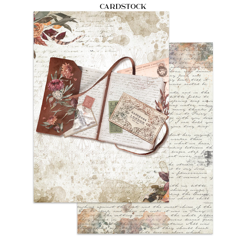 Stamperia – Junk Journal – adesivi, ritagli e sfondi - Our Way - immagine 3