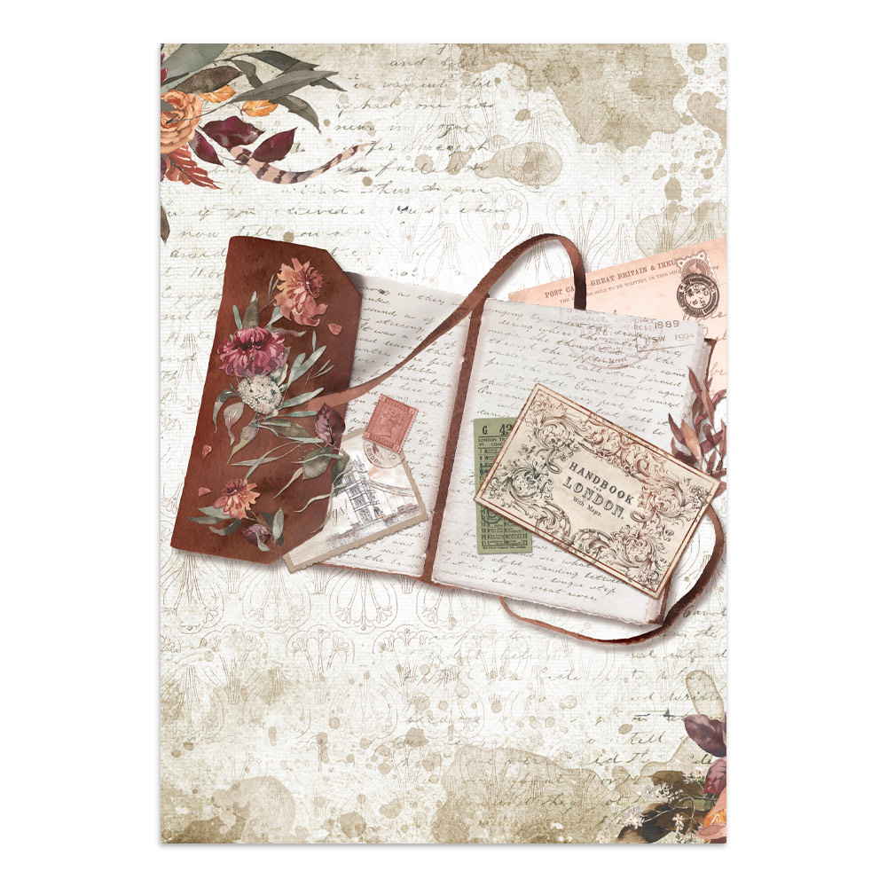 Stamperia – Junk Journal – adesivi, ritagli e sfondi - Our Way - immagine 4