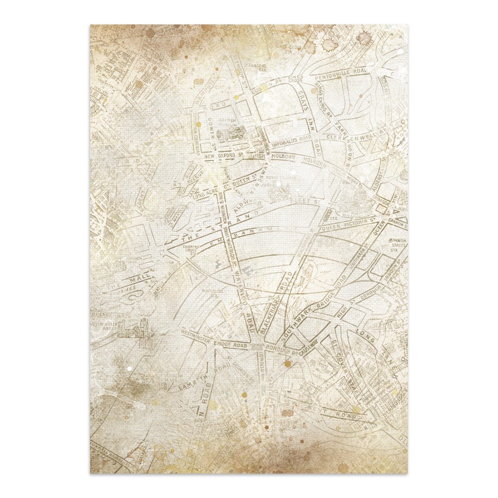 Stamperia – Junk Journal – adesivi, ritagli e sfondi - Our Way - immagine 23