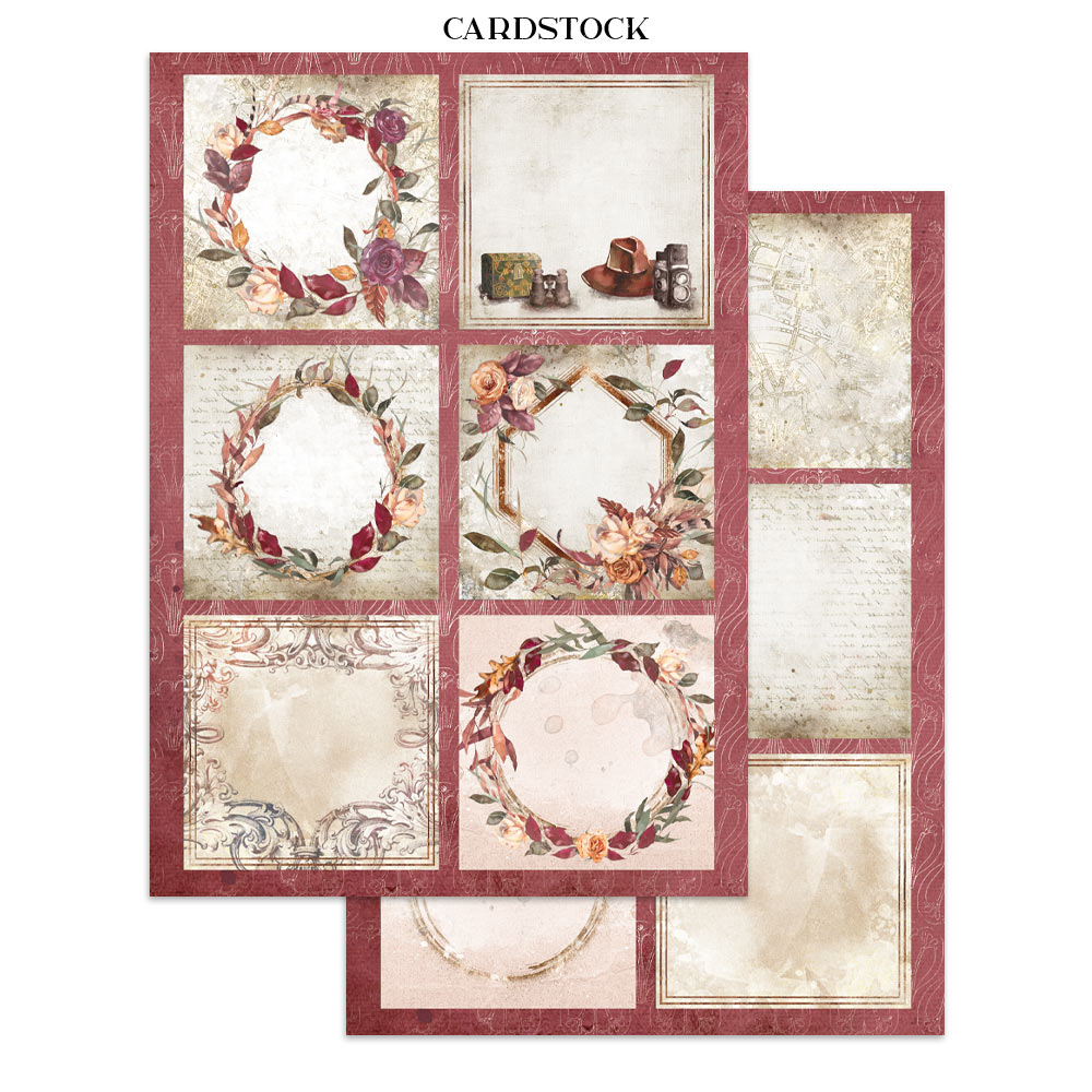 Stamperia – Junk Journal – adesivi, ritagli e sfondi - Our Way - immagine 32