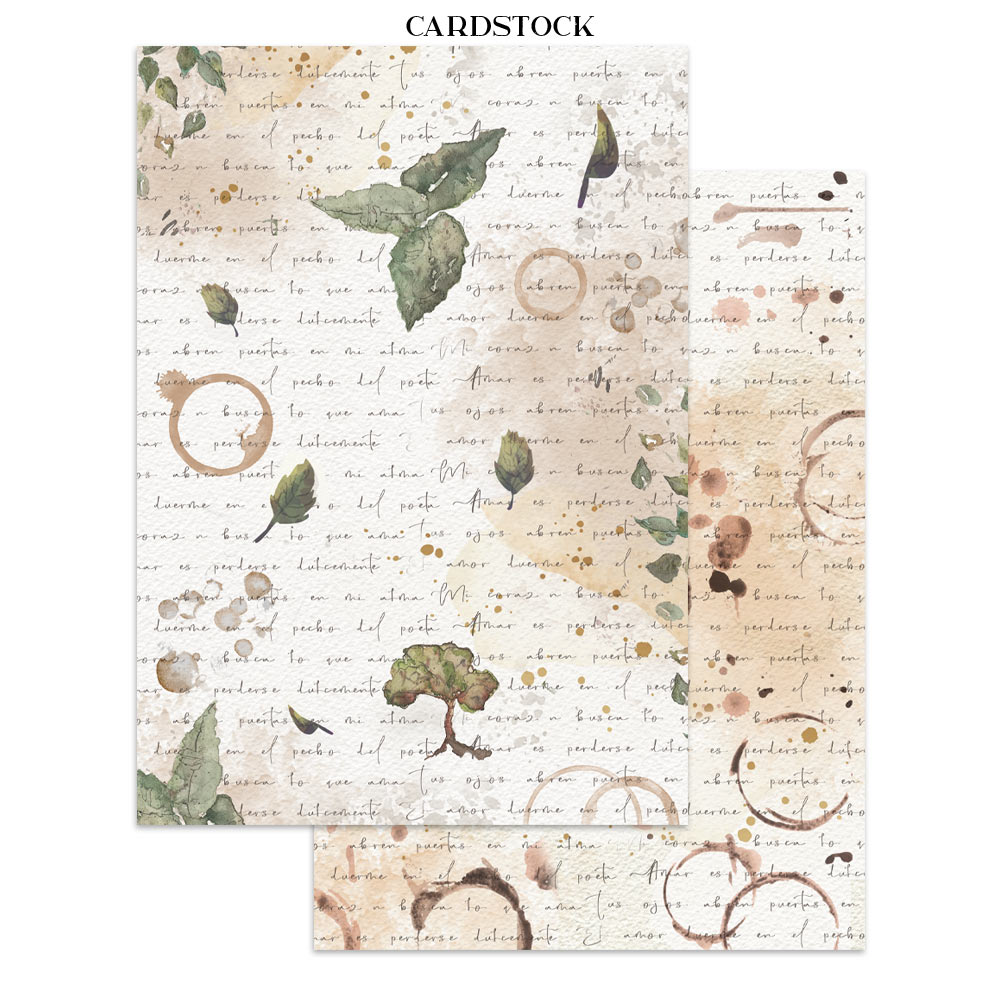 Stamperia – Junk Journal – adesivi, ritagli e sfondi - Flowers and Poems - immagine 16