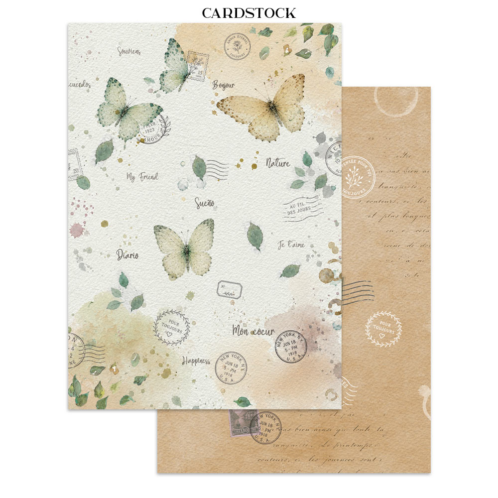 Stamperia – Junk Journal – adesivi, ritagli e sfondi - Flowers and Poems - immagine 21