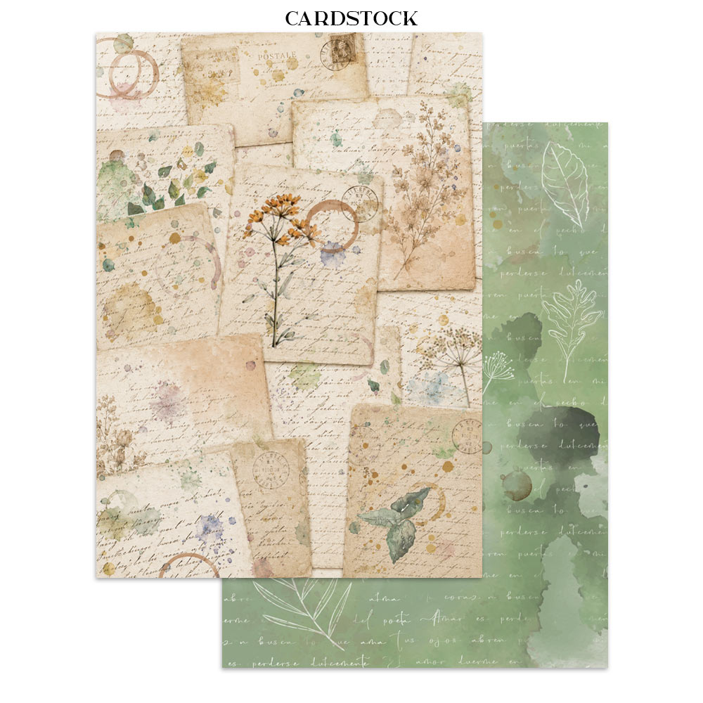 Stamperia – Junk Journal – adesivi, ritagli e sfondi - Flowers and Poems - immagine 32