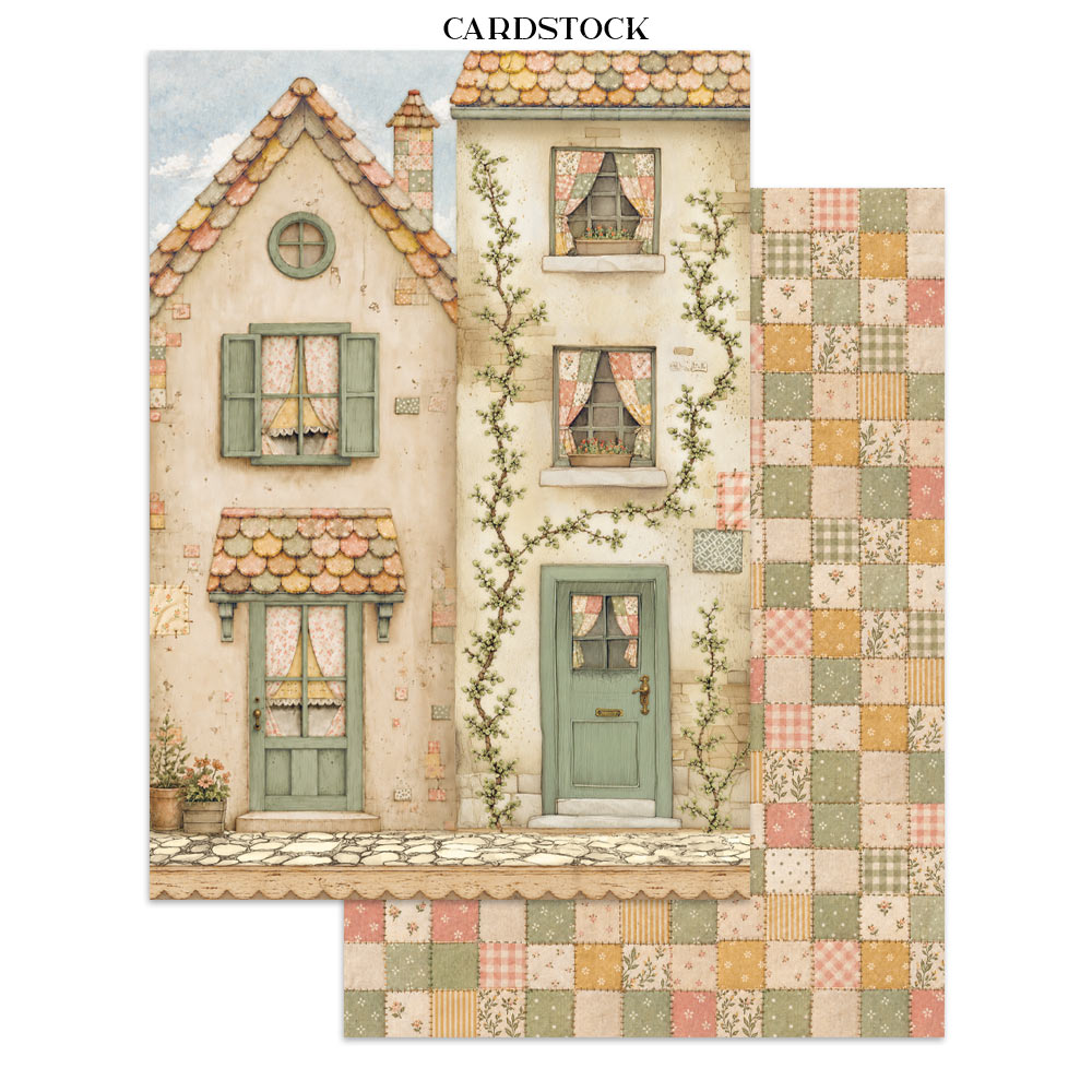 Stamperia – Junk Journal – adesivi, ritagli e sfondi - Cozy Family - immagine 3