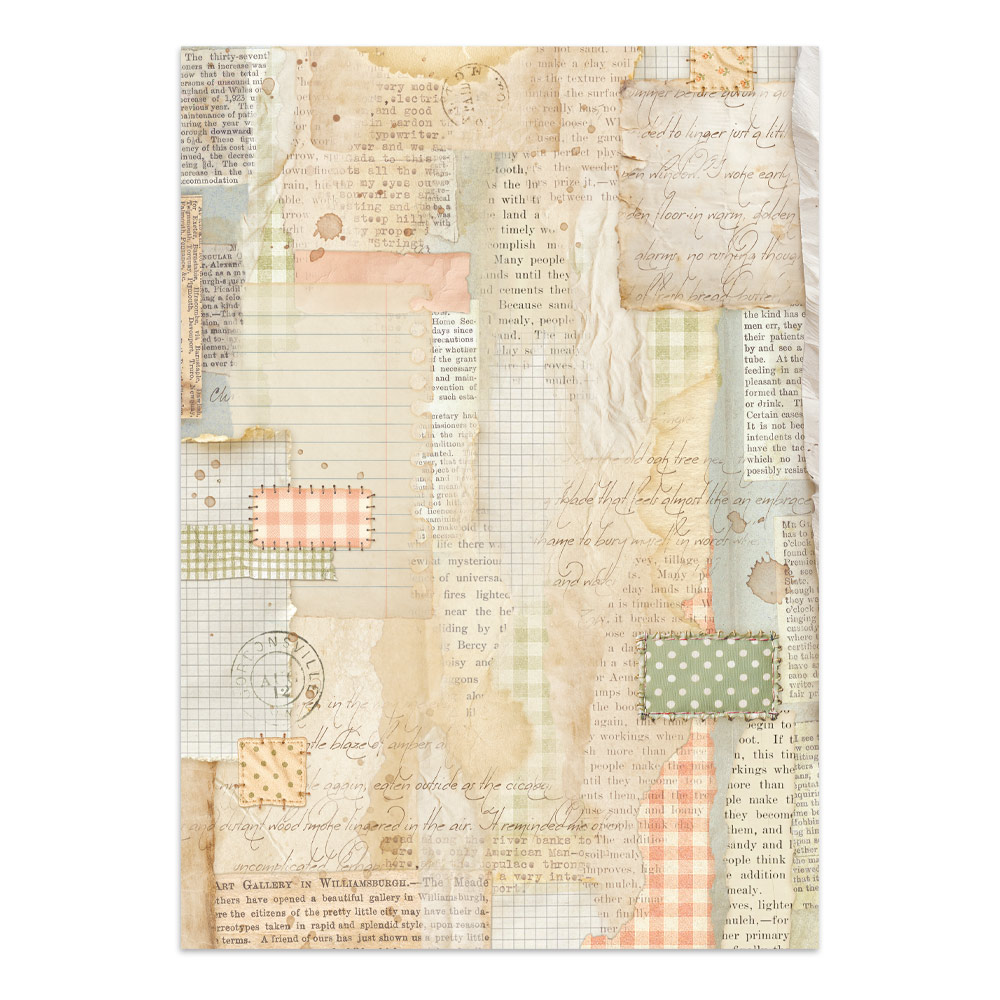Stamperia – Junk Journal – adesivi, ritagli e sfondi - Cozy Family - immagine 8