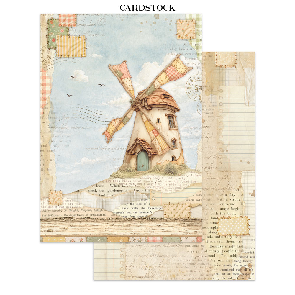Stamperia – Junk Journal – adesivi, ritagli e sfondi - Cozy Family - immagine 13