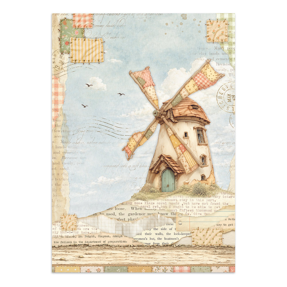 Stamperia – Junk Journal – adesivi, ritagli e sfondi - Cozy Family - immagine 14
