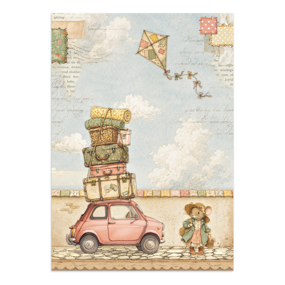 Stamperia – Junk Journal – adesivi, ritagli e sfondi - Cozy Family - immagine 17
