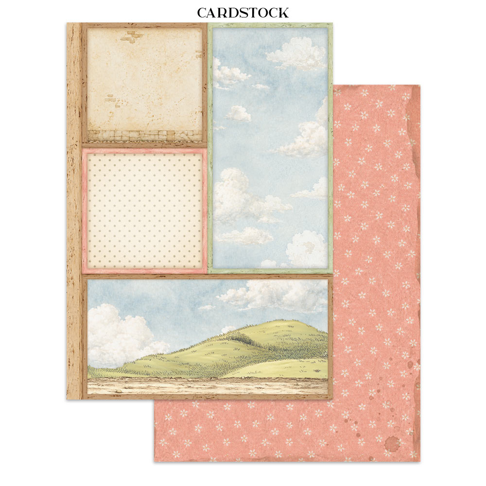 Stamperia – Junk Journal – adesivi, ritagli e sfondi - Cozy Family - immagine 29