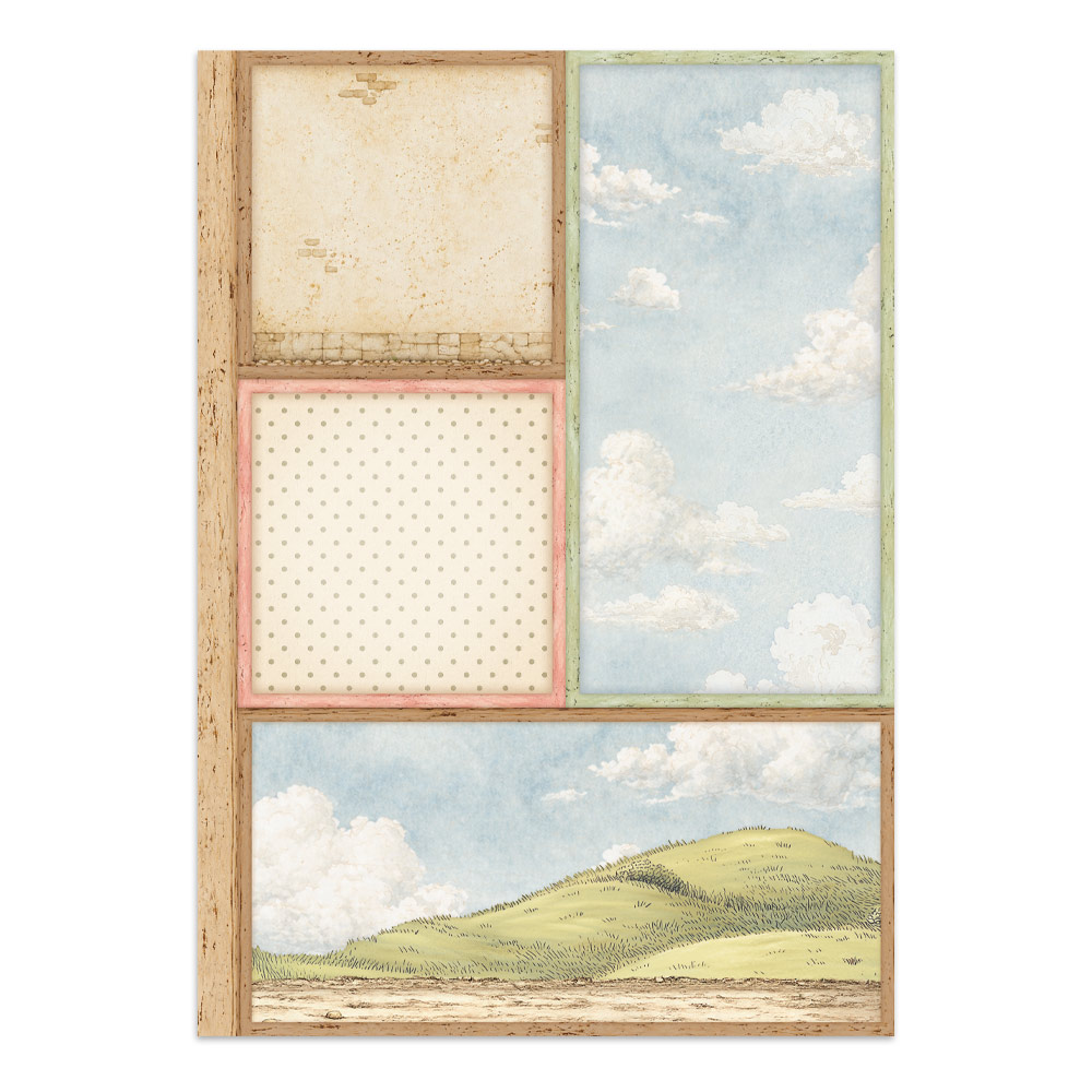 Stamperia – Junk Journal – adesivi, ritagli e sfondi - Cozy Family - immagine 30