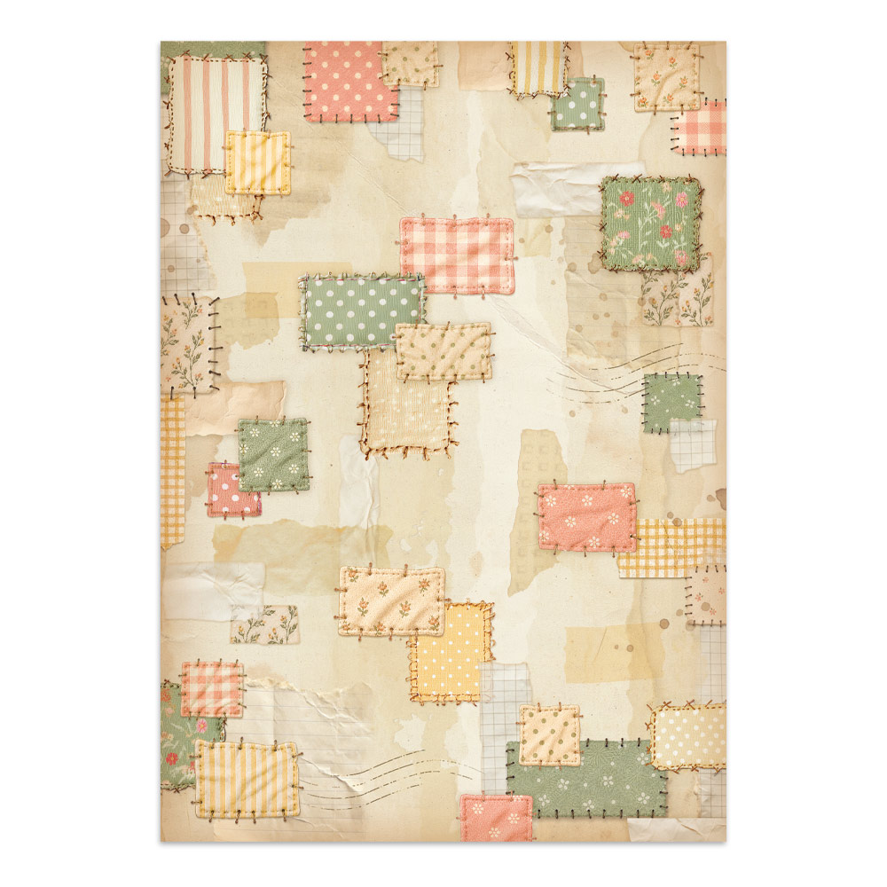 Stamperia – Junk Journal – adesivi, ritagli e sfondi - Cozy Family - immagine 33