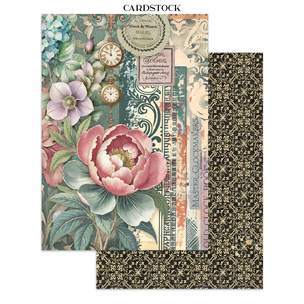 Stamperia – Junk Journal Focus Points A5 - Gardens of Time - immagine 18