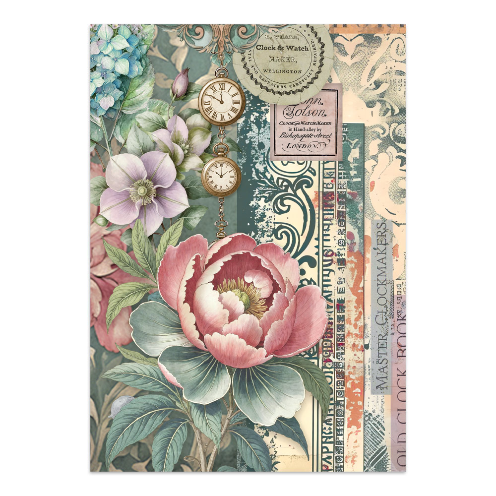 Stamperia – Junk Journal Focus Points A5 - Gardens of Time - immagine 19