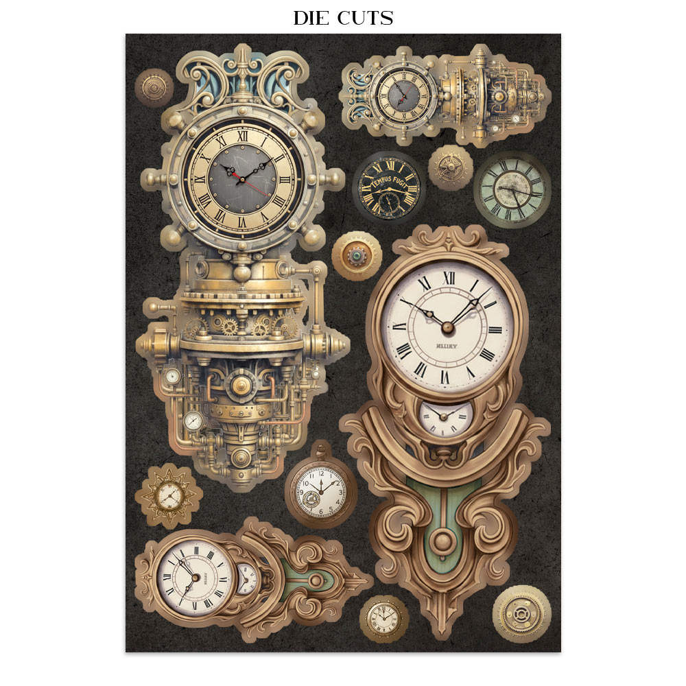 Stamperia – Junk Journal Focus Points A5 - Gardens of Time - immagine 32