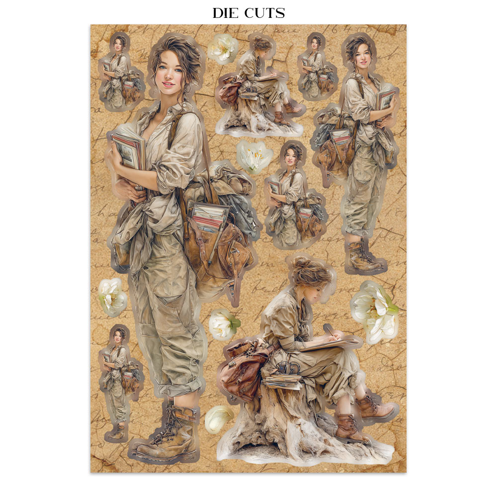 Stamperia – Junk Journal Focus Points A5 - All Around - immagine 28