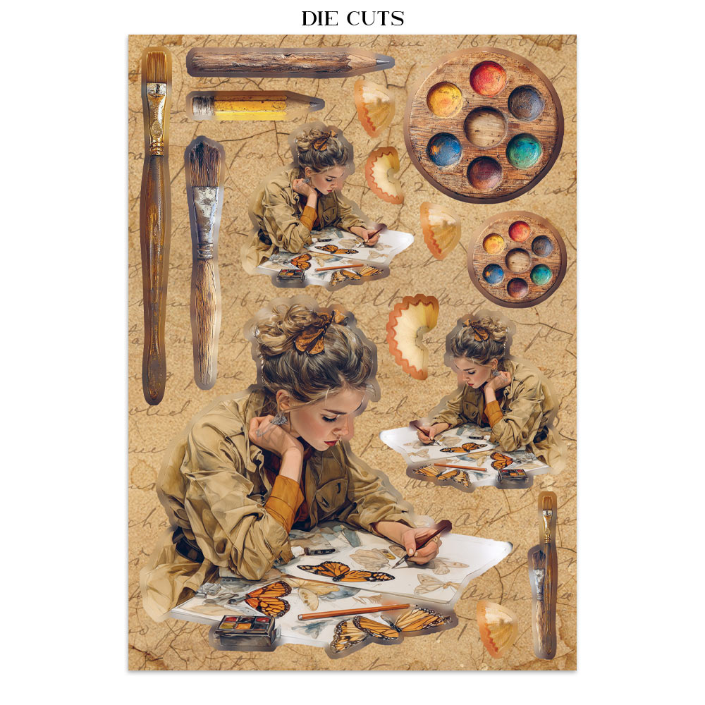 Stamperia – Junk Journal Focus Points A5 - All Around - immagine 31