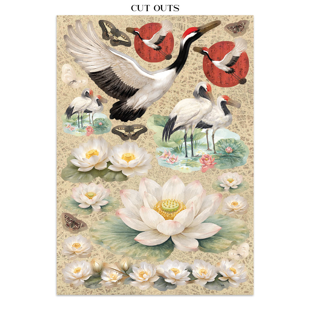 Stamperia – Junk Journal Focus Points A5 - Oriental Garden - immagine 30