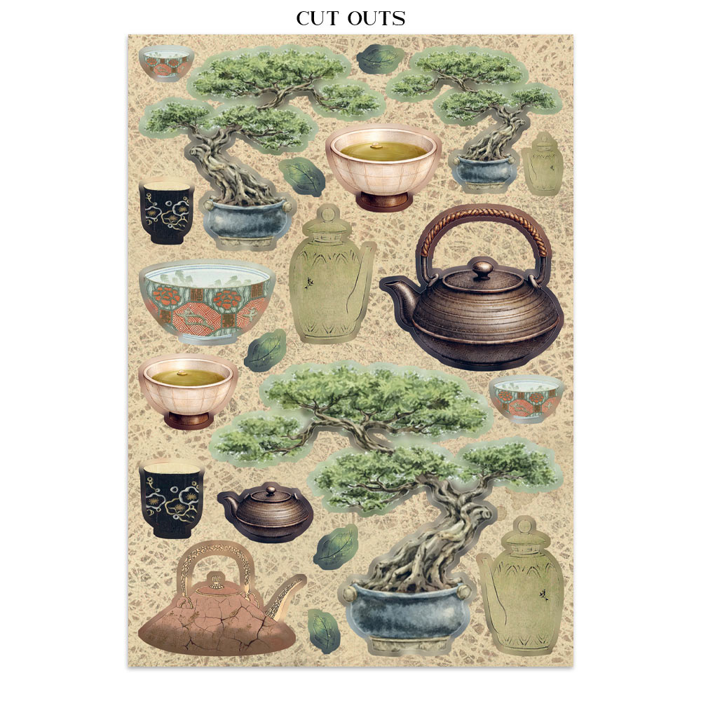 Stamperia – Junk Journal Focus Points A5 - Oriental Garden - immagine 33