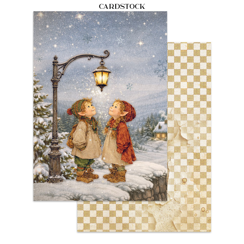 Stamperia – Junk Journal Focus Points A5 - Silent Night - immagine 21