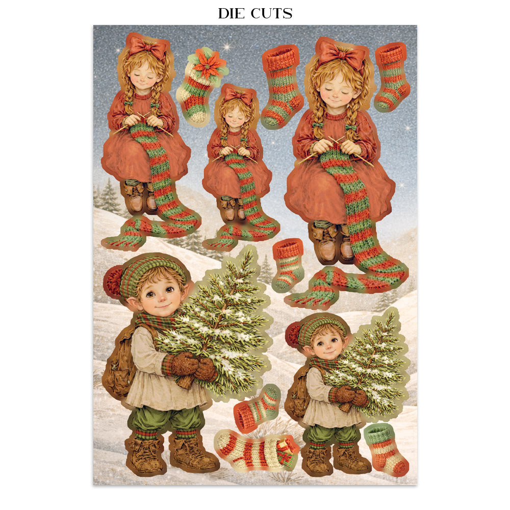Stamperia – Junk Journal Focus Points A5 - Silent Night - immagine 27