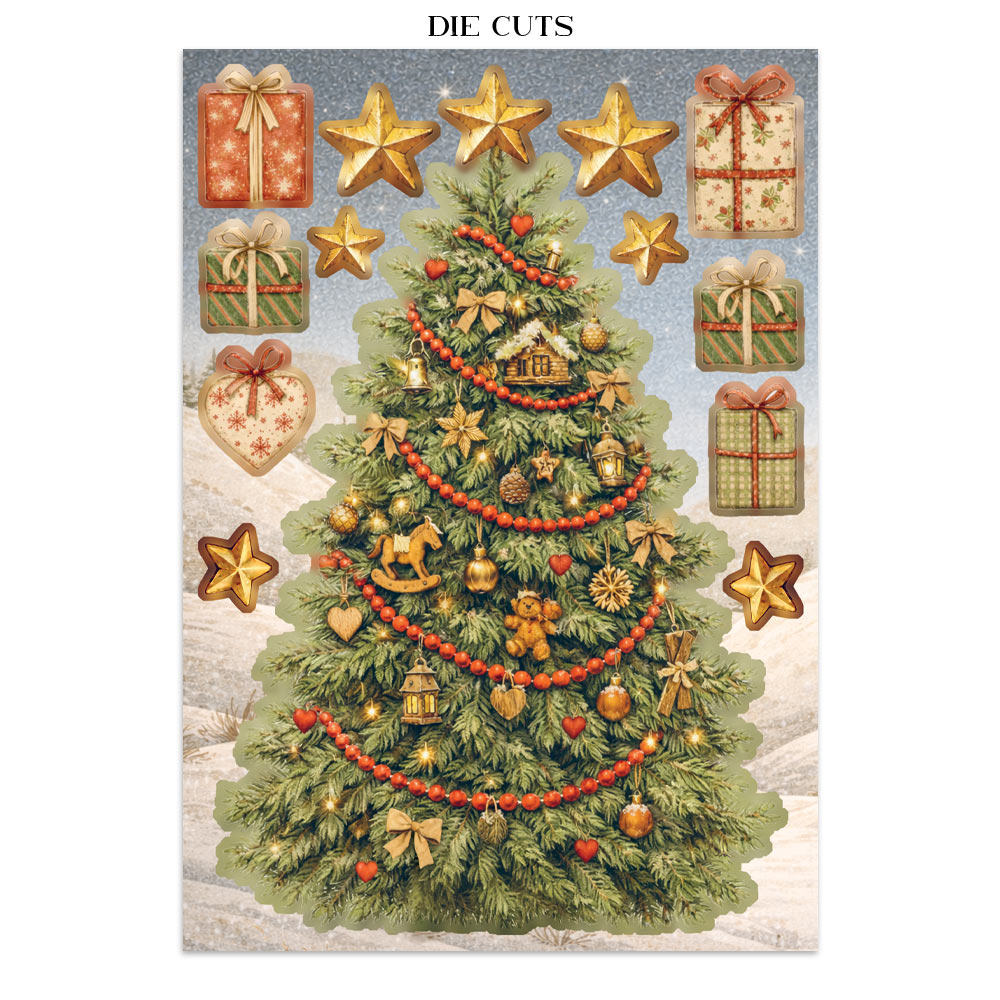 Stamperia – Junk Journal Focus Points A5 - Silent Night - immagine 29