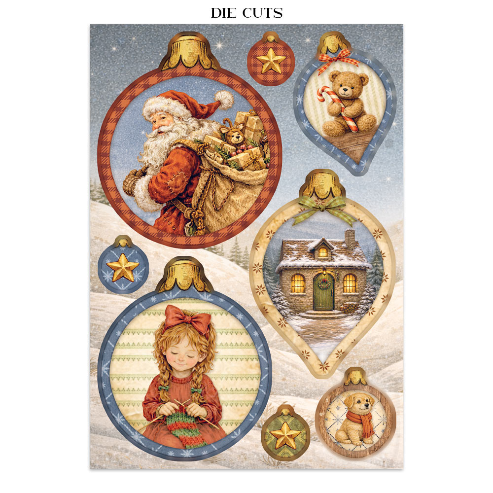 Stamperia – Junk Journal Focus Points A5 - Silent Night - immagine 34