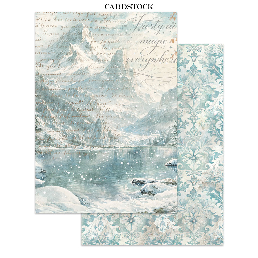 Stamperia – Junk Journal Focus Points A5 - White Christmas - immagine 3