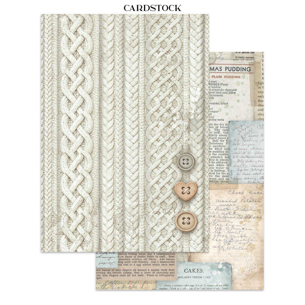 Stamperia – Junk Journal Focus Points A5 - White Christmas - immagine 12