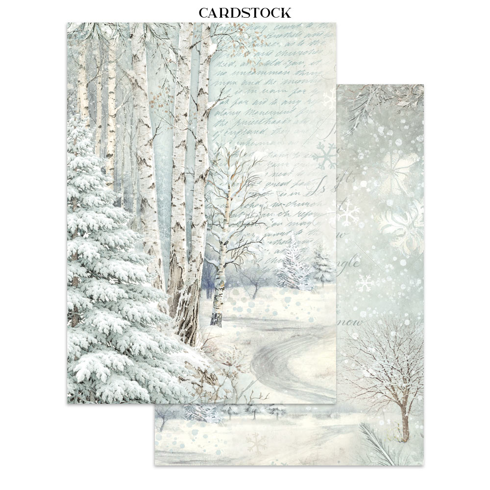 Stamperia – Junk Journal Focus Points A5 - White Christmas - immagine 15
