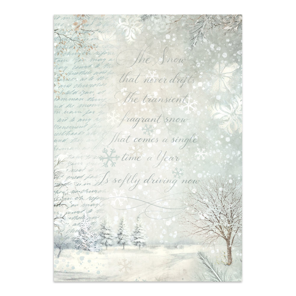 Stamperia – Junk Journal Focus Points A5 - White Christmas - immagine 17