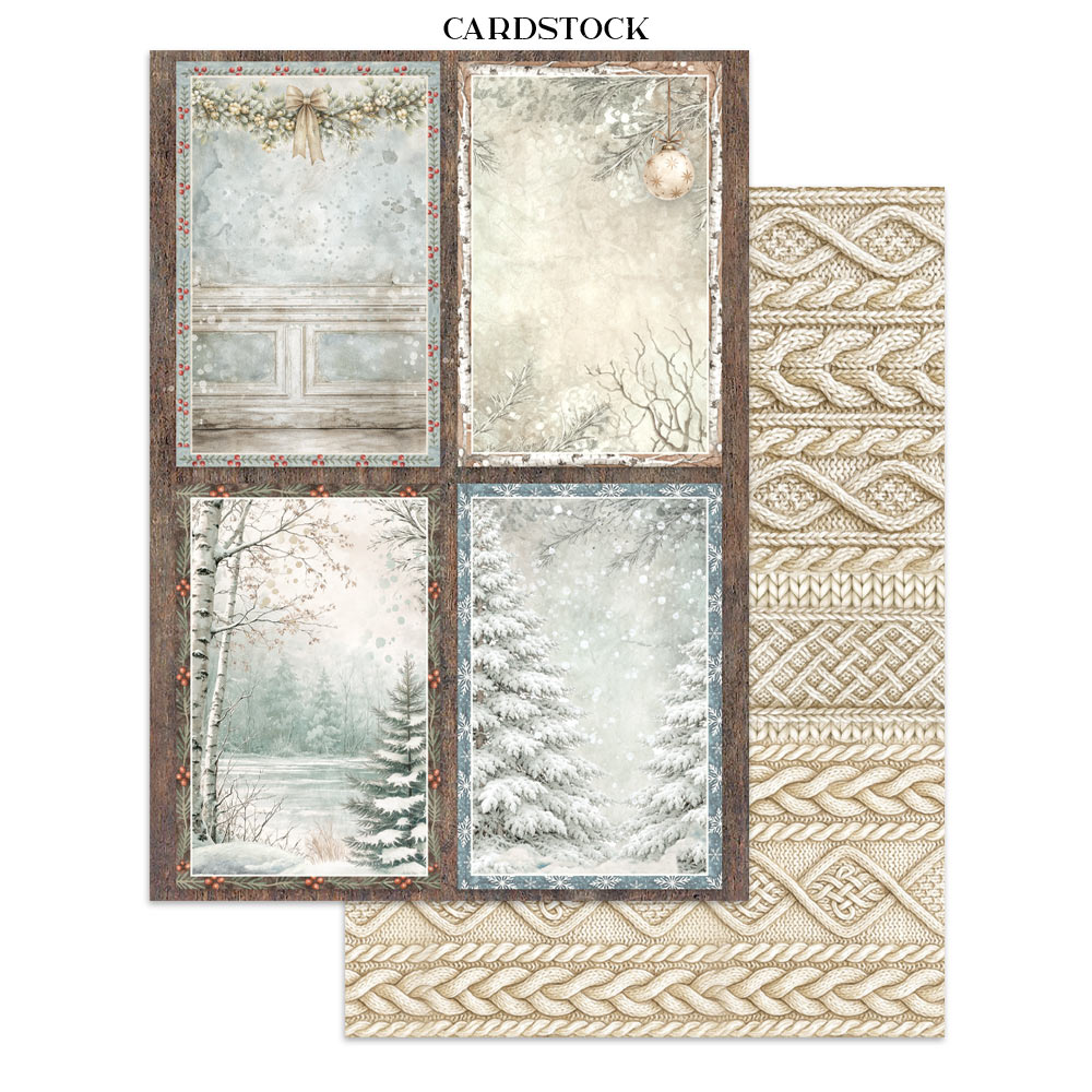 Stamperia – Junk Journal Focus Points A5 - White Christmas - immagine 21