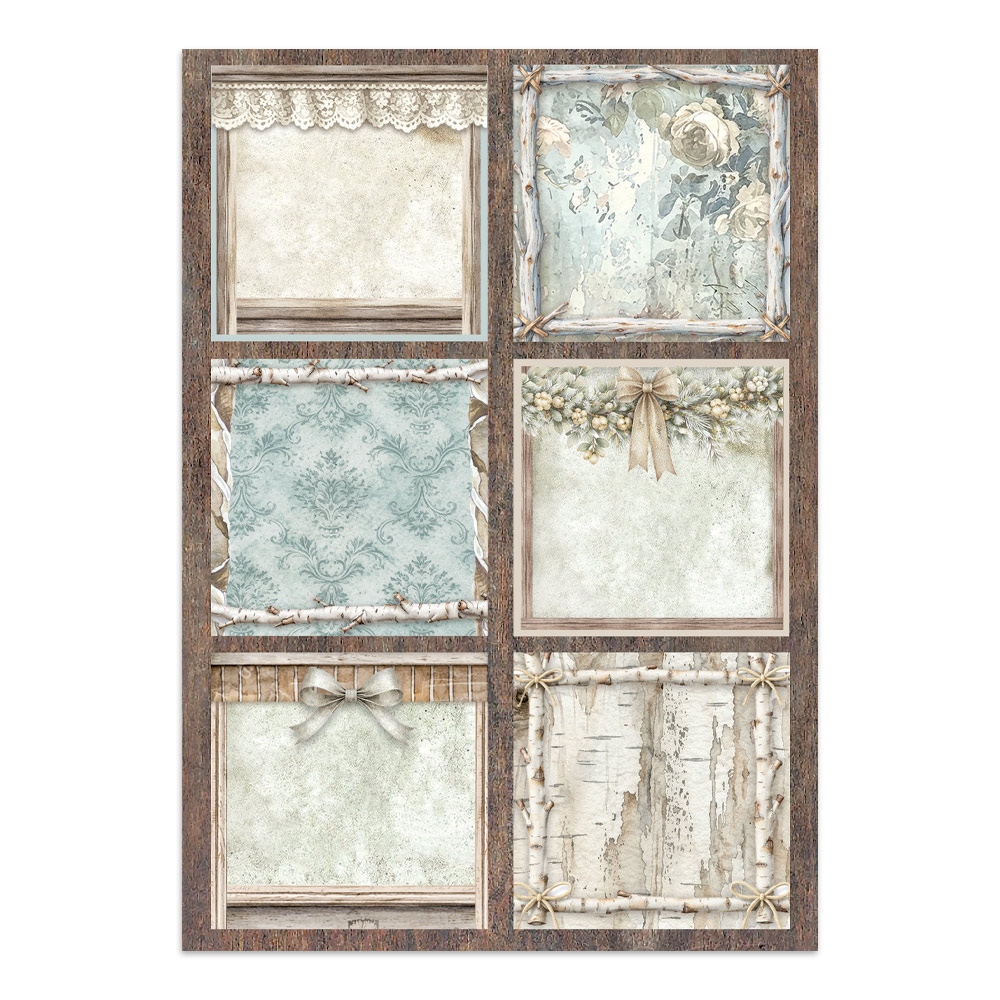 Stamperia – Junk Journal Focus Points A5 - White Christmas - immagine 25