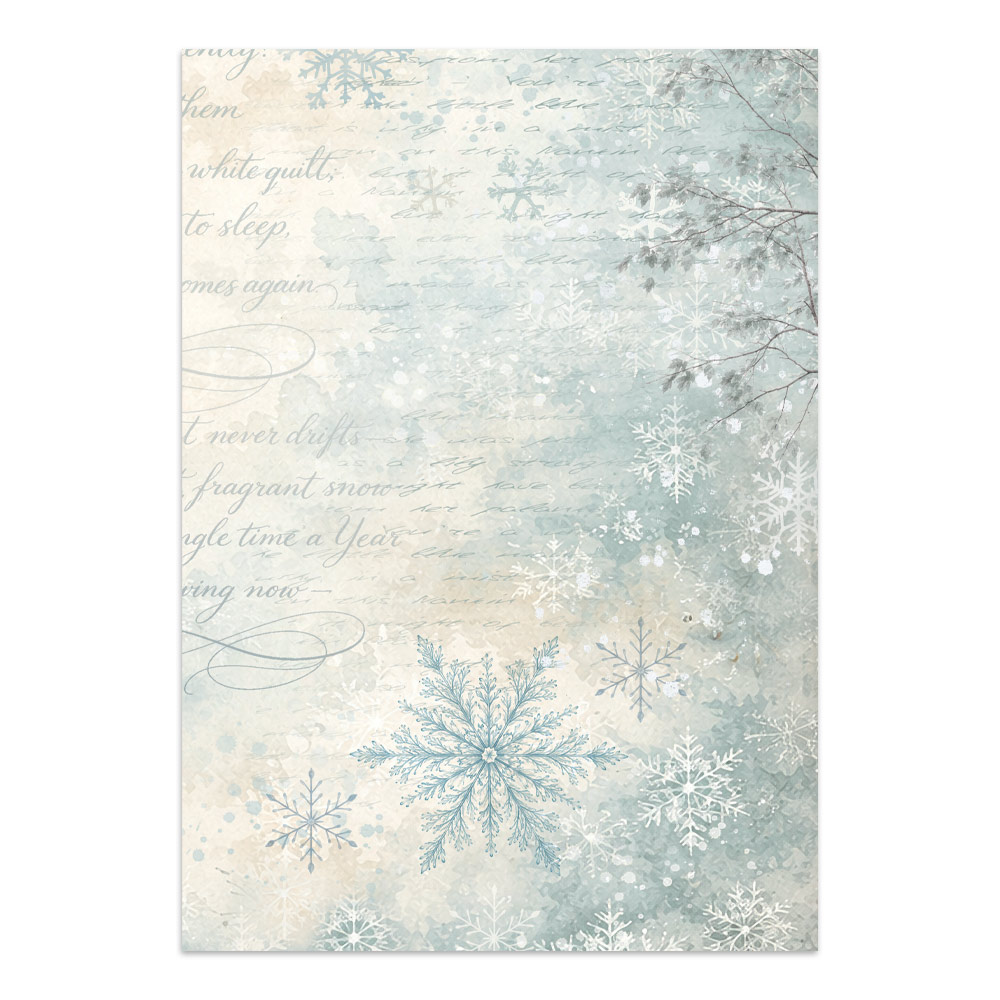 Stamperia – Junk Journal Focus Points A5 - White Christmas - immagine 26