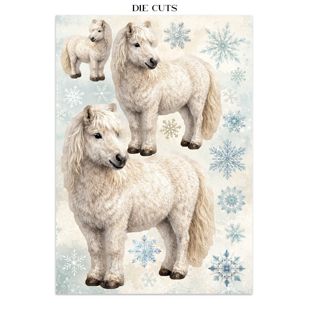 Stamperia – Junk Journal Focus Points A5 - White Christmas - immagine 30