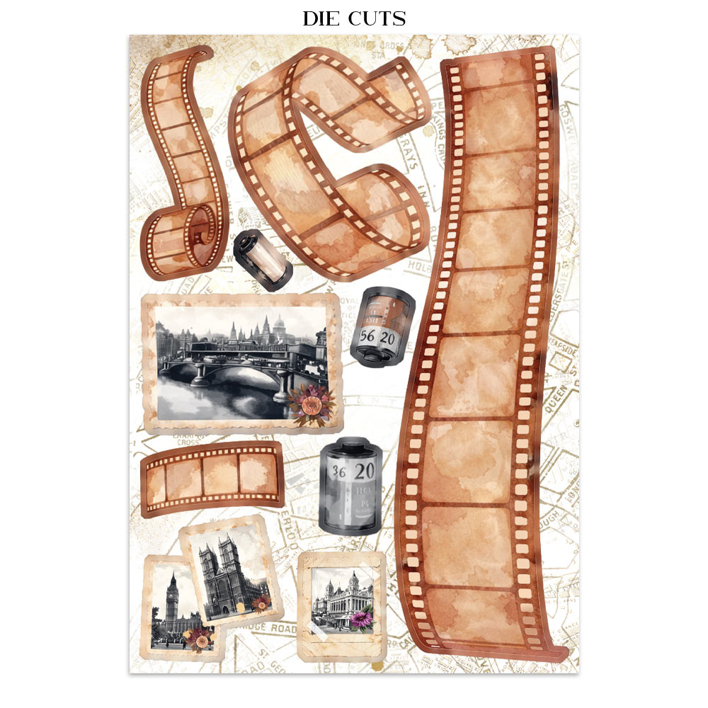 Stamperia – Junk Journal Focus Points A5 - Our Way - immagine 30