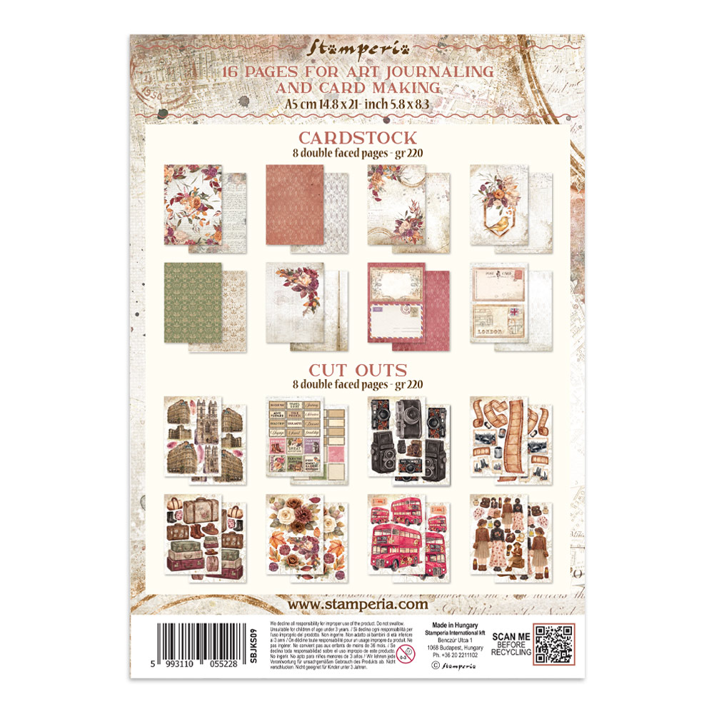 Stamperia – Junk Journal Focus Points A5 - Our Way - immagine 36
