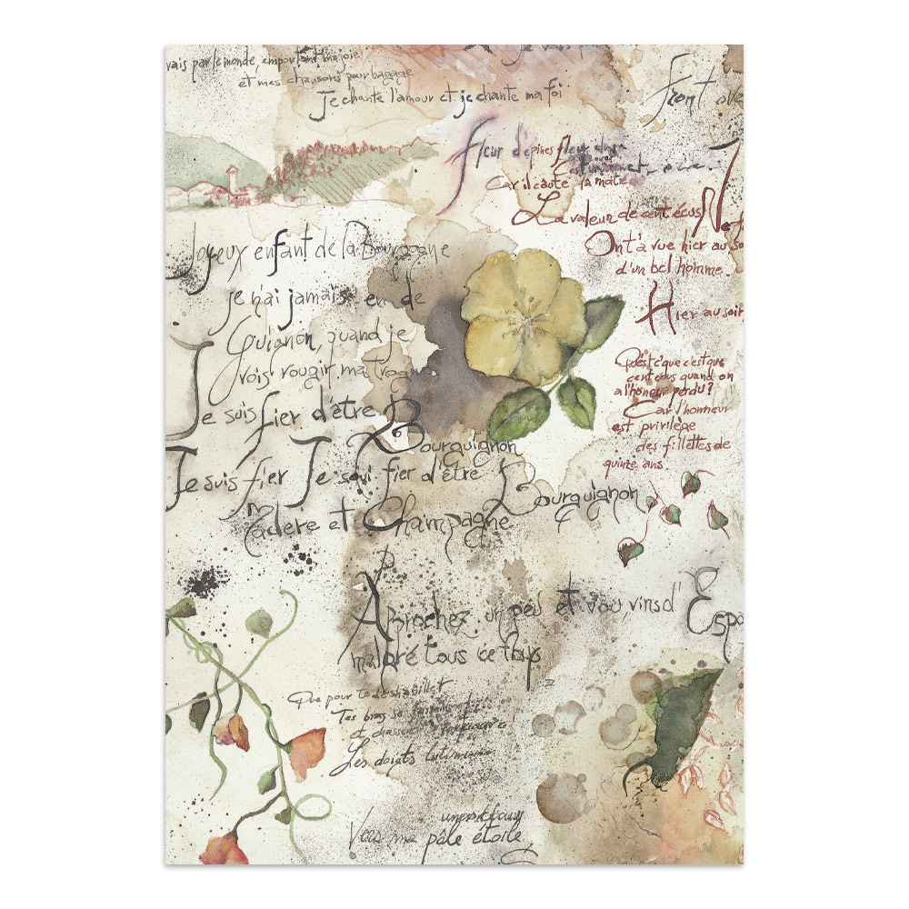 Stamperia – Junk Journal Focus Points A5 - Flowers and Poems - immagine 2