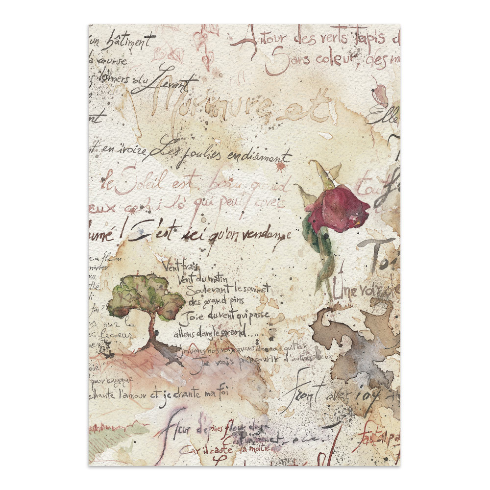Stamperia – Junk Journal Focus Points A5 - Flowers and Poems - immagine 4