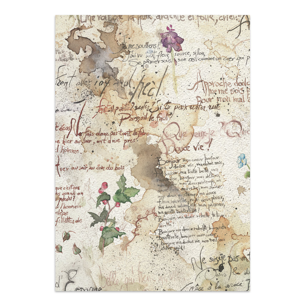 Stamperia – Junk Journal Focus Points A5 - Flowers and Poems - immagine 5