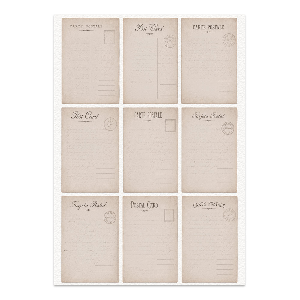 Stamperia – Junk Journal Focus Points A5 - Flowers and Poems - immagine 11
